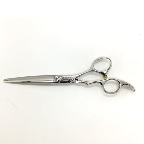 【トラックスシザーズ トラックスシザーTRACKS SCISSORS】POWER シザー オフセット 理容 美容ハサミ 美容師 理容師 右利き 6インチ 中古 sc2468