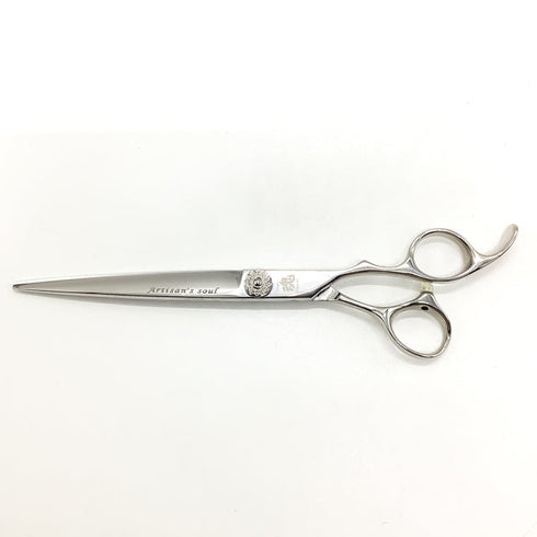 【PETGANIC 魂】700KR ストレート トリミングシザー オフセット 右利き トリマー ペット 7インチ 中古 sc2474