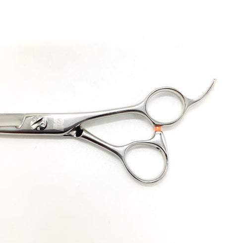 【喜田アイディアKITA】6.0シザー オフセット 理容 美容ハサミ 美容師 理容師 右利き 6インチ 中古 sc2476