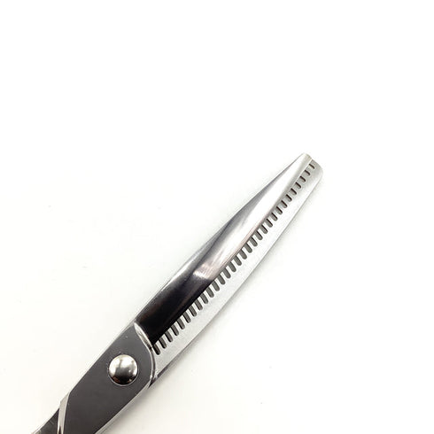 美品【Y.S.PARKワイエスパーク】 オフセット シザー セニング 美容ハサミ すきばさみ 美容師 理容師 約20~30% 右利き 6インチ 中古 sc2477