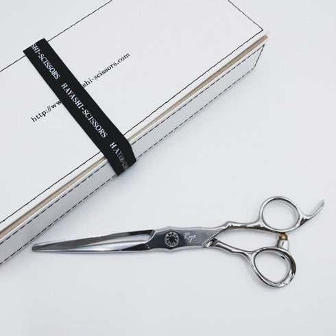 【ハヤシシザーズ ハヤシシザーHAYASHI SCISSORS】HYS-SWELL-αH-6.5ハイス シザー オフセット 理容 美容ハサミ 美容師 理容師 右利き 6.5インチ 中古 sc248