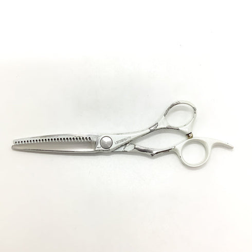 【シザーズジャパンSCISSORS JAPAN】sLash FLOR 20% LSF20%25i17Y オフセット シザー セニング 美容ハサミ すきばさみ 美容師 理容師 約20% 右利き 6インチ 中古 sc2481