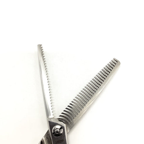 【マック シザーBMAC】DT-2529OS 両グシ シザー セニング 美容ハサミ すきばさみ 美容師 理容師 約20~25% 右利き 6インチ 中古 sc2482