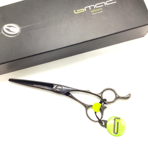 新品同様【マック シザーBMAC】FC-58H/SR シザー オフセット 理容 美容ハサミ 美容師 理容師 右利き 5.8インチ 中古 sc2491