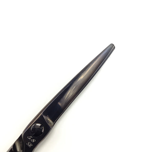 新品同様【マック シザーBMAC】FC-58H/SR シザー オフセット 理容 美容ハサミ 美容師 理容師 右利き 5.8インチ 中古 sc2491