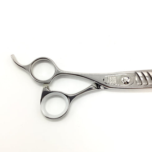 新品未使用【内海ウツミUTSUMI】BL50L LEFTY トリミングシザー 左利き セニング トリマー ペット 6インチ 中古 sc2612