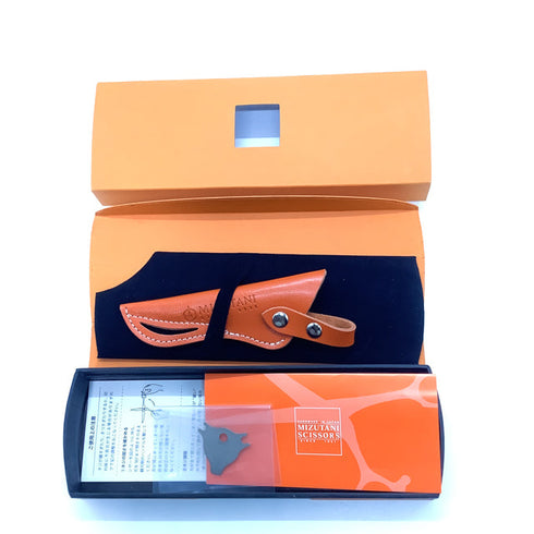 【ミズタニシザーズ ミズタニシザーMIZUTANI SCISSORS】Acroleaf WIDE K-25正刃 オフセット シザー セニング 美容ハサミ すきばさみ 美容師 理容師 約15~25% 右利き 5.8インチ 中古 sc2493