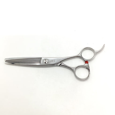 【ハヤシシザーズ ハヤシシザーHAYASHI SCISSORS】 オフセット シザー セニング 美容ハサミ すきばさみ 美容師 理容師 約35~40% 右利き 6インチ 中古 sc2495