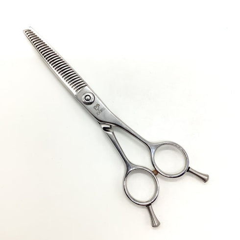 【ジョーウェルJOEWELL】T2-30S メガネ シザー セニング 美容ハサミ すきばさみ 美容師 理容師 約20% 右利き 6インチ 中古 sc2496