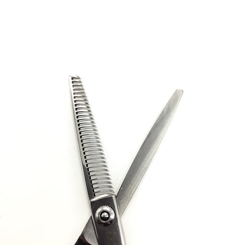 【ジョーウェルJOEWELL】T2-30S メガネ シザー セニング 美容ハサミ すきばさみ 美容師 理容師 約20% 右利き 6インチ 中古 sc2496