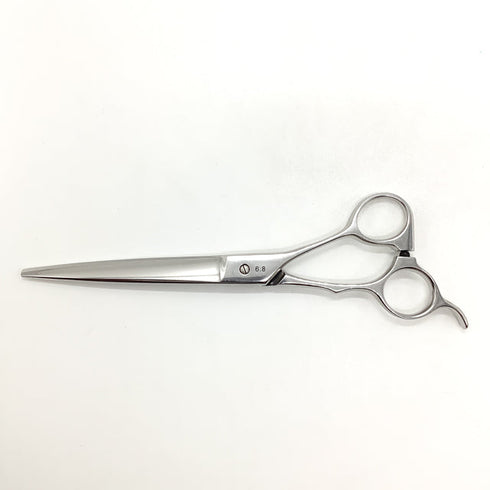 【ベルネ】AirBack5 6.8 シザー オフセット 理容 美容ハサミ 美容師 理容師 右利き 6.8インチ 中古 sc2504