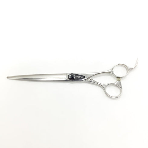 【アンドーTOKIO】COBALT AT-704S トリミングシザー オフセット 右利き トリマー ペット 7インチ 中古 sc2508