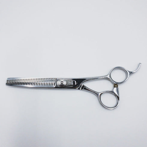 美品【YAGYU柳生】REOX S30A オフセット シザー セニング 美容ハサミ すきばさみ 美容師 理容師 約20~30% 右利き 6インチ 中古 sc251