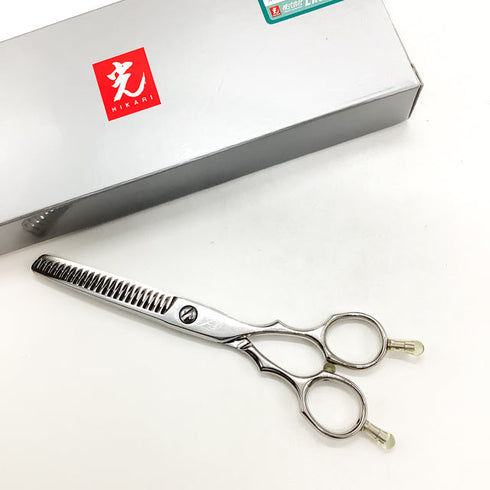 【ヒカリシザーズHIKARI光シザーHIKARI SCISSORS】エンジェルA Angel A 772 メガネ シザー セニング 美容ハサミ すきばさみ 美容師 理容師 約25~30% 右利き 6インチ 中古 sc2510