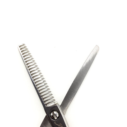 【ヒカリシザーズHIKARI光シザーHIKARI SCISSORS】エンジェルA Angel A 772 メガネ シザー セニング 美容ハサミ すきばさみ 美容師 理容師 約25~30% 右利き 6インチ 中古 sc2510