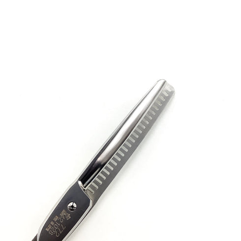 【ヒカリシザーズHIKARI光シザーHIKARI SCISSORS】エンジェルA Angel A 772 メガネ シザー セニング 美容ハサミ すきばさみ 美容師 理容師 約25~30% 右利き 6インチ 中古 sc2510