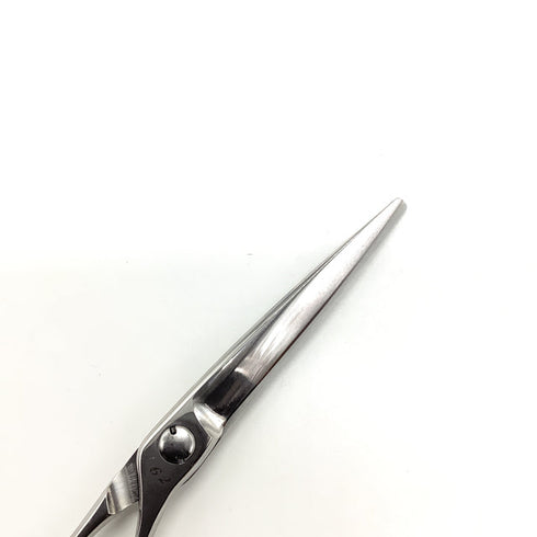 【マック シザーBMAC】FC-62K 福耳 シザー オフセット 理容 美容ハサミ 美容師 理容師 右利き 6.2インチ 中古 sc2514