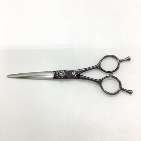 【YAGYU柳生】覇王RD6.0ドライカット スライド シザー メガネ 理容 美容ハサミ 美容師 理容師 右利き 6インチ 中古 sc2515