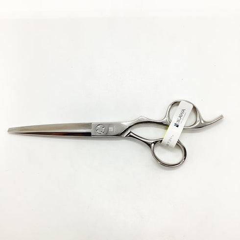 新品未使用【オオカワプロシザーズ オオカワプロシザーOKAWA PRO SCISSORS】SG60X シザー オフセット 理容 美容ハサミ 美容師 理容師 右利き 6インチ 中古 sc2519