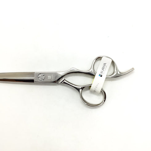 新品未使用【オオカワプロシザーズ オオカワプロシザーOKAWA PRO SCISSORS】SG60X シザー オフセット 理容 美容ハサミ 美容師 理容師 右利き 6インチ 中古 sc2519