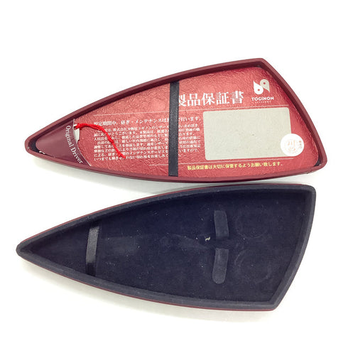 【トギノンTOGINON】ソプラリバース シザー メガネ 理容 美容ハサミ 美容師 理容師 右利き 5.3インチ 中古 sc2521