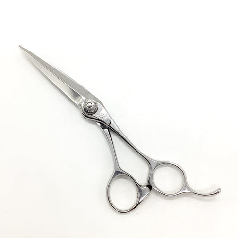 【ナルトシザーズ ナルトシザーNARUTO SCISSORS】スピンヘネシー シザー オフセット 理容 美容ハサミ 美容師 理容師 右利き 5.6インチ 中古 sc2523