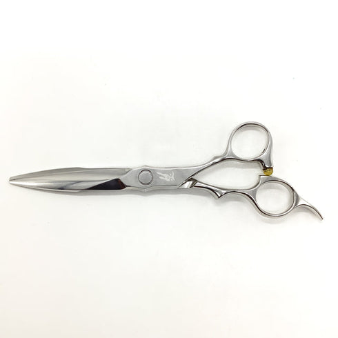 美品【ハヤシシザーズ ハヤシシザーHAYASHI SCISSORS】HYS-SWELL シザー オフセット 理容 美容ハサミ 美容師 理容師 右利き 6.3インチ 中古 sc2528