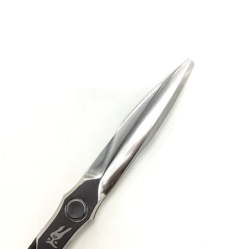 美品【ハヤシシザーズ ハヤシシザーHAYASHI SCISSORS】HYS-SWELL シザー オフセット 理容 美容ハサミ 美容師 理容師 右利き 6.3インチ 中古 sc2528