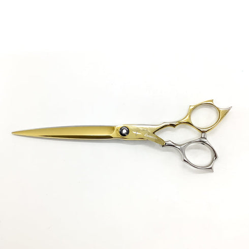 【ルミエールLUMIERE】HYPER2 19XN68 シザー オフセット 理容 美容ハサミ 美容師 理容師 右利き 6.8インチ 中古 sc2530