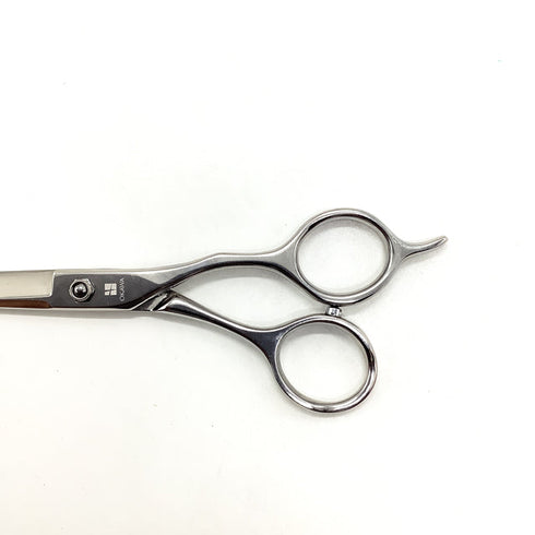 【オオカワプロシザーズ オオカワプロシザーOKAWA PRO SCISSORS】CO55 純コバルト シザー オフセット 理容 美容ハサミ 美容師 理容師 右利き 5.5インチ 中古 sc2532