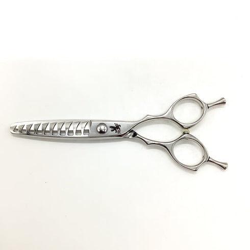 【トラックスシザーズ トラックスシザーTRACKS SCISSORS】SX10 メガネ シザー セニング 美容ハサミ すきばさみ 美容師 理容師 約20~45% 右利き 5.8インチ 中古 sc2539