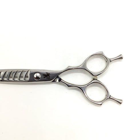 【トラックスシザーズ トラックスシザーTRACKS SCISSORS】SX10 メガネ シザー セニング 美容ハサミ すきばさみ 美容師 理容師 約20~45% 右利き 5.8インチ 中古 sc2539