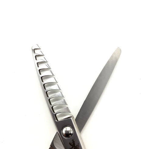 【トラックスシザーズ トラックスシザーTRACKS SCISSORS】SX10 メガネ シザー セニング 美容ハサミ すきばさみ 美容師 理容師 約20~45% 右利き 5.8インチ 中古 sc2539