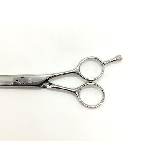 【ミズタニシザーズ ミズタニシザーMIZUTANI SCISSORS】Re-troレトロ6.0 シザー メガネ 理容 美容ハサミ 美容師 理容師 右利き 6インチ 中古 sc2540