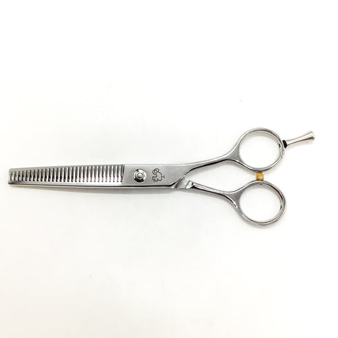 【ジョーウェルJOEWELL】ET-30S メガネ シザー セニング 美容ハサミ すきばさみ 美容師 理容師 約25~30% 右利き 5.8インチ 中古 sc2546