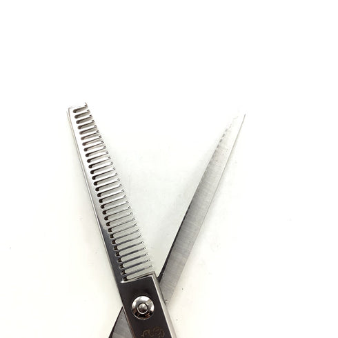 【ジョーウェルJOEWELL】ET-30S メガネ シザー セニング 美容ハサミ すきばさみ 美容師 理容師 約25~30% 右利き 5.8インチ 中古 sc2546