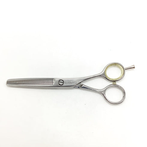 【ヒカリシザーズHIKARI光シザーHIKARI SCISSORS】N-37 メガネ シザー セニング 美容ハサミ すきばさみ 美容師 理容師 約25% 右利き 5.75インチ 中古 sc2547