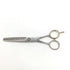 【ヒカリシザーズHIKARI光シザーHIKARI SCISSORS】N-37 メガネ シザー セニング 美容ハサミ すきばさみ 美容師 理容師 約25% 右利き 5.75インチ 中古 sc2547