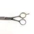 【ヒカリシザーズHIKARI光シザーHIKARI SCISSORS】N-37 メガネ シザー セニング 美容ハサミ すきばさみ 美容師 理容師 約25% 右利き 5.75インチ 中古 sc2547