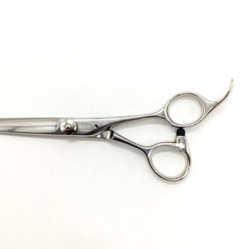 【kissキッスシザー】SD-55 シザー オフセット 理容 美容ハサミ 美容師 理容師 右利き 5.5インチ 中古 sc2548