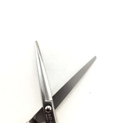 【kissキッスシザー】SD-55 シザー オフセット 理容 美容ハサミ 美容師 理容師 右利き 5.5インチ 中古 sc2548