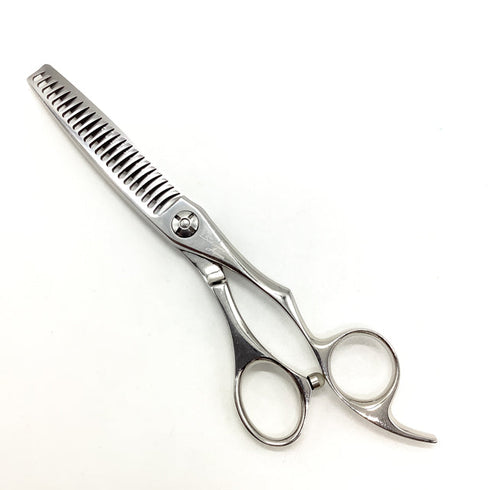 【シザーズジャパンSCISSORS JAPAN】QS FLOR23% QSF23%23i17N6N オフセット シザー セニング 美容ハサミ すきばさみ 美容師 理容師 約20~30% 右利き 6インチ 中古 sc2550