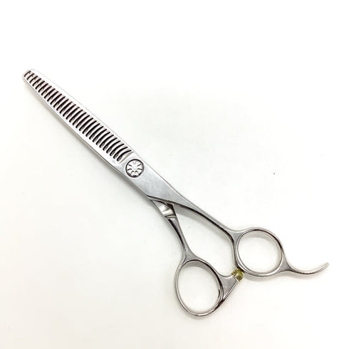 【ハヤシシザーズ ハヤシシザーHAYASHI SCISSORS】V-30R-ON-K-6 オフセット シザー セニング 美容ハサミ すきばさみ 美容師 理容師 約30% 右利き 6インチ 中古 sc2551