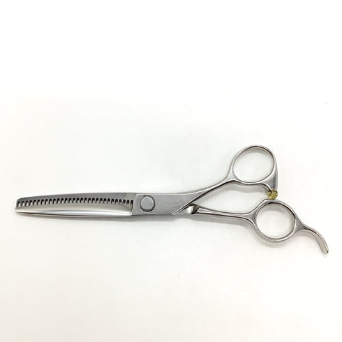【ハヤシシザーズ ハヤシシザーHAYASHI SCISSORS】V-30R-ON-K-6 オフセット シザー セニング 美容ハサミ すきばさみ 美容師 理容師 約30% 右利き 6インチ 中古 sc2551