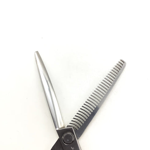 【ハヤシシザーズ ハヤシシザーHAYASHI SCISSORS】V-30R-ON-K-6 オフセット シザー セニング 美容ハサミ すきばさみ 美容師 理容師 約30% 右利き 6インチ 中古 sc2551