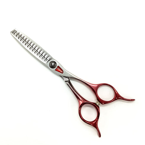 【トギノンTOGINON】OBAYASHI MODEL NHDK T-2 メガネ シザー セニング 美容ハサミ すきばさみ 美容師 理容師 約18% 右利き 5.7インチ 中古 sc2553