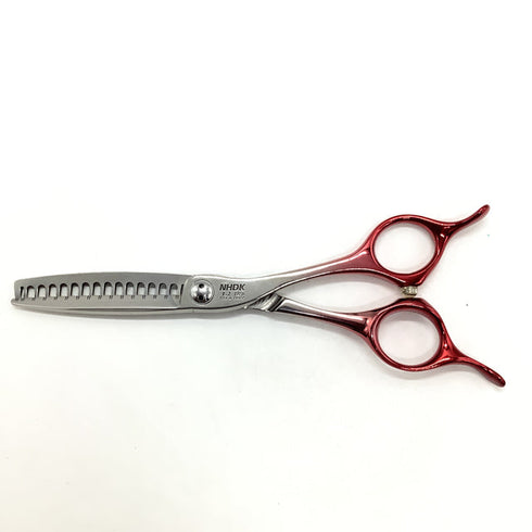 【トギノンTOGINON】OBAYASHI MODEL NHDK T-2 メガネ シザー セニング 美容ハサミ すきばさみ 美容師 理容師 約18% 右利き 5.7インチ 中古 sc2553