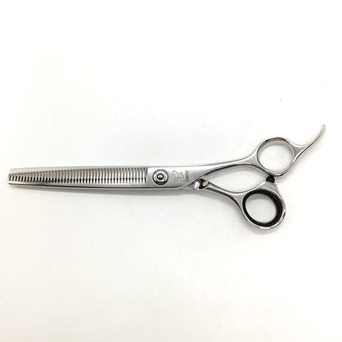 【ケリー ワンクスKERRY】6.7-45-40 パワーセニング トリミングシザー 右利き セニング トリマー ペット 6.7インチ 中古 sc2560