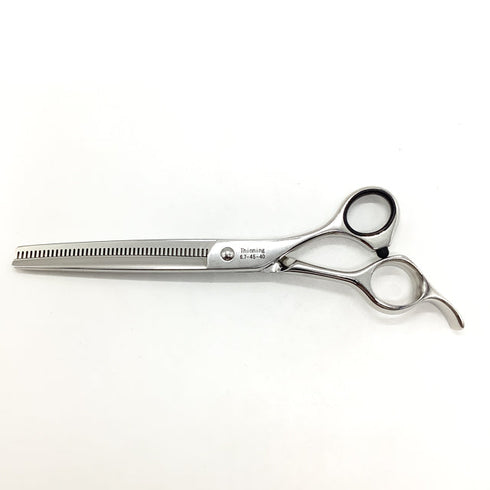 【ケリー ワンクスKERRY】6.7-45-40 パワーセニング トリミングシザー 右利き セニング トリマー ペット 6.7インチ 中古 sc2560