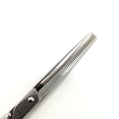 【ケリー ワンクスKERRY】6.7-45-40 パワーセニング トリミングシザー 右利き セニング トリマー ペット 6.7インチ 中古 sc2560